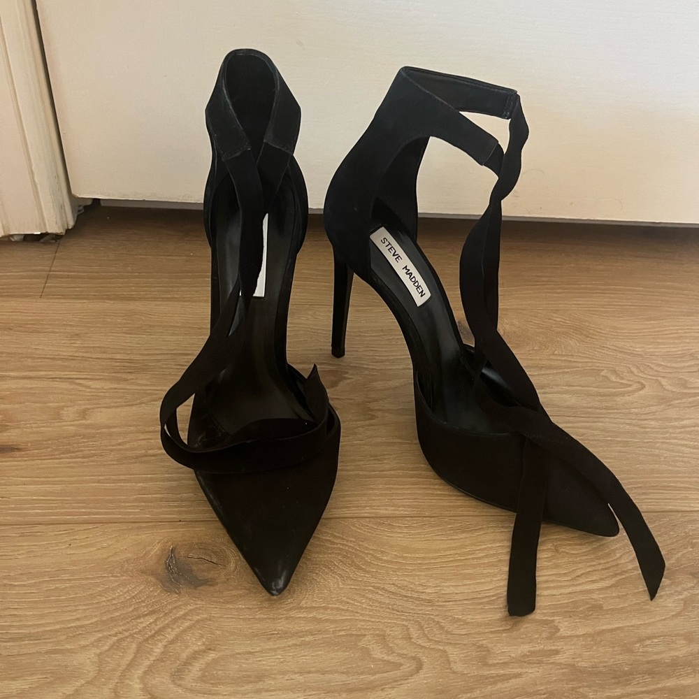 Steve Madden Black Heels